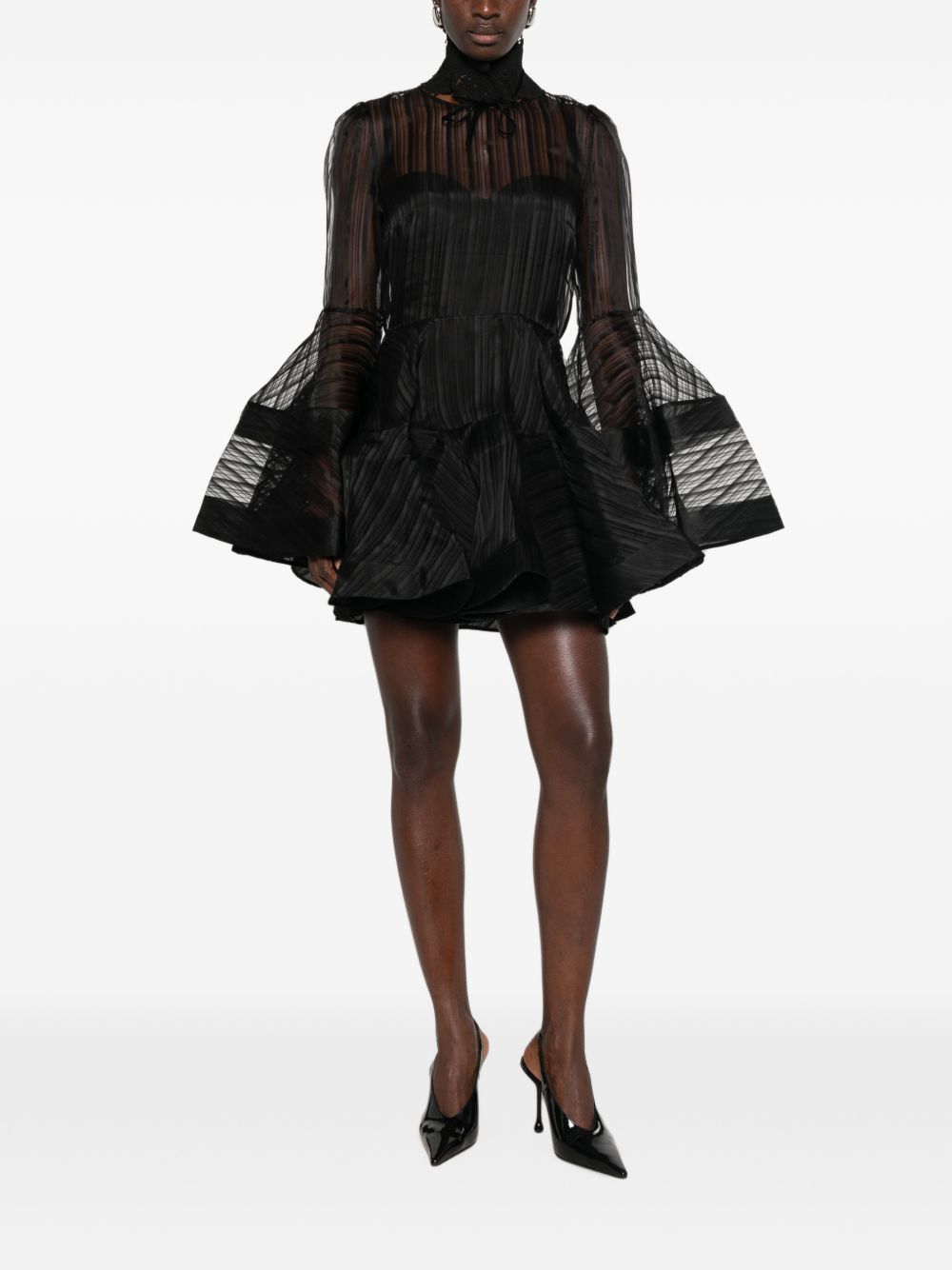 Zimmermann Women Valiant Silk Mini Dress ZIMMERMANN