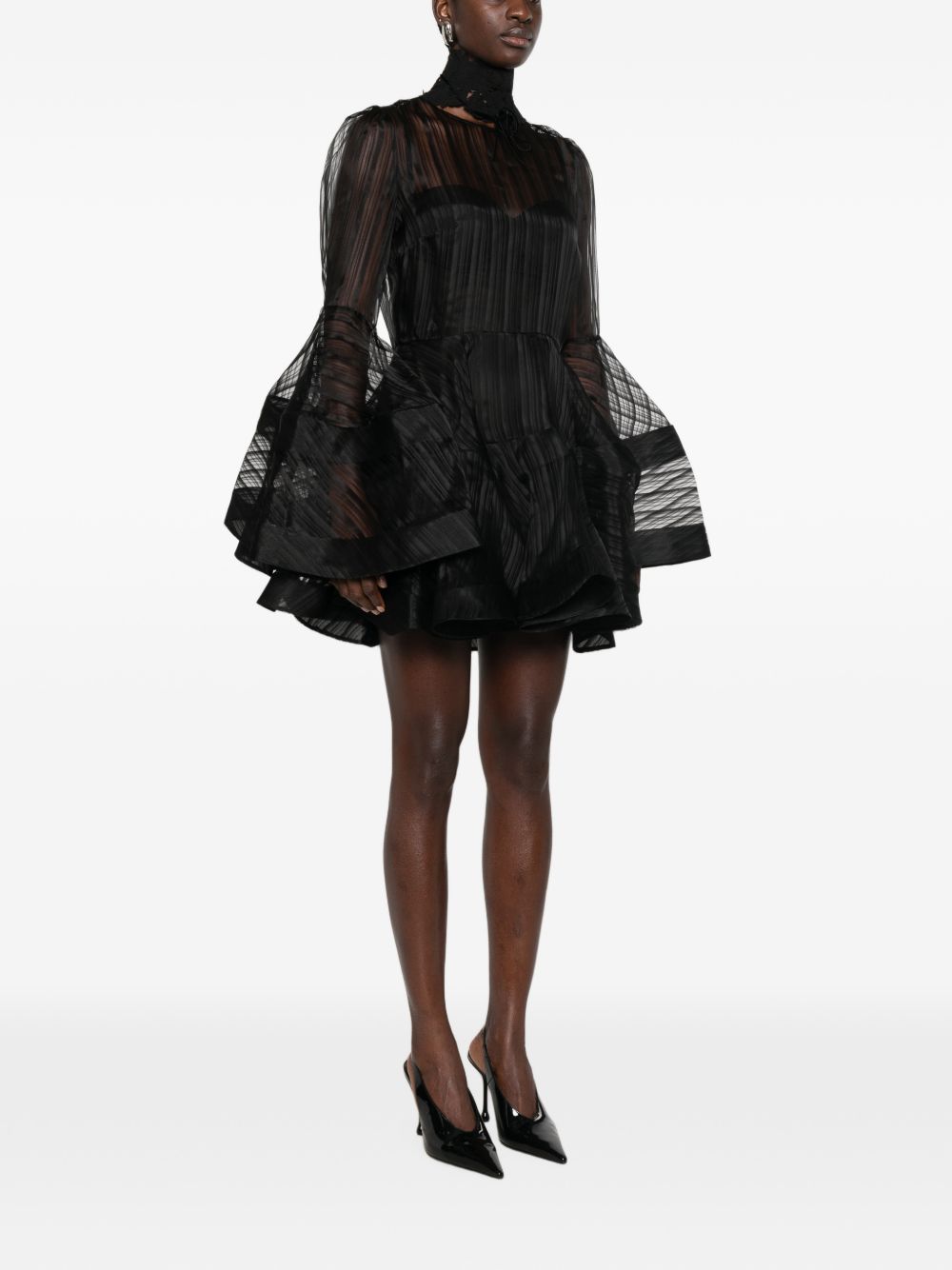 Zimmermann Women Valiant Silk Mini Dress ZIMMERMANN