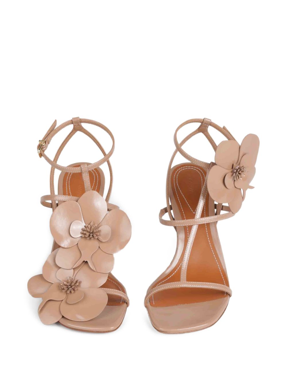 Zimmermann Women Orchid Leather Sandals ZIMMERMANN