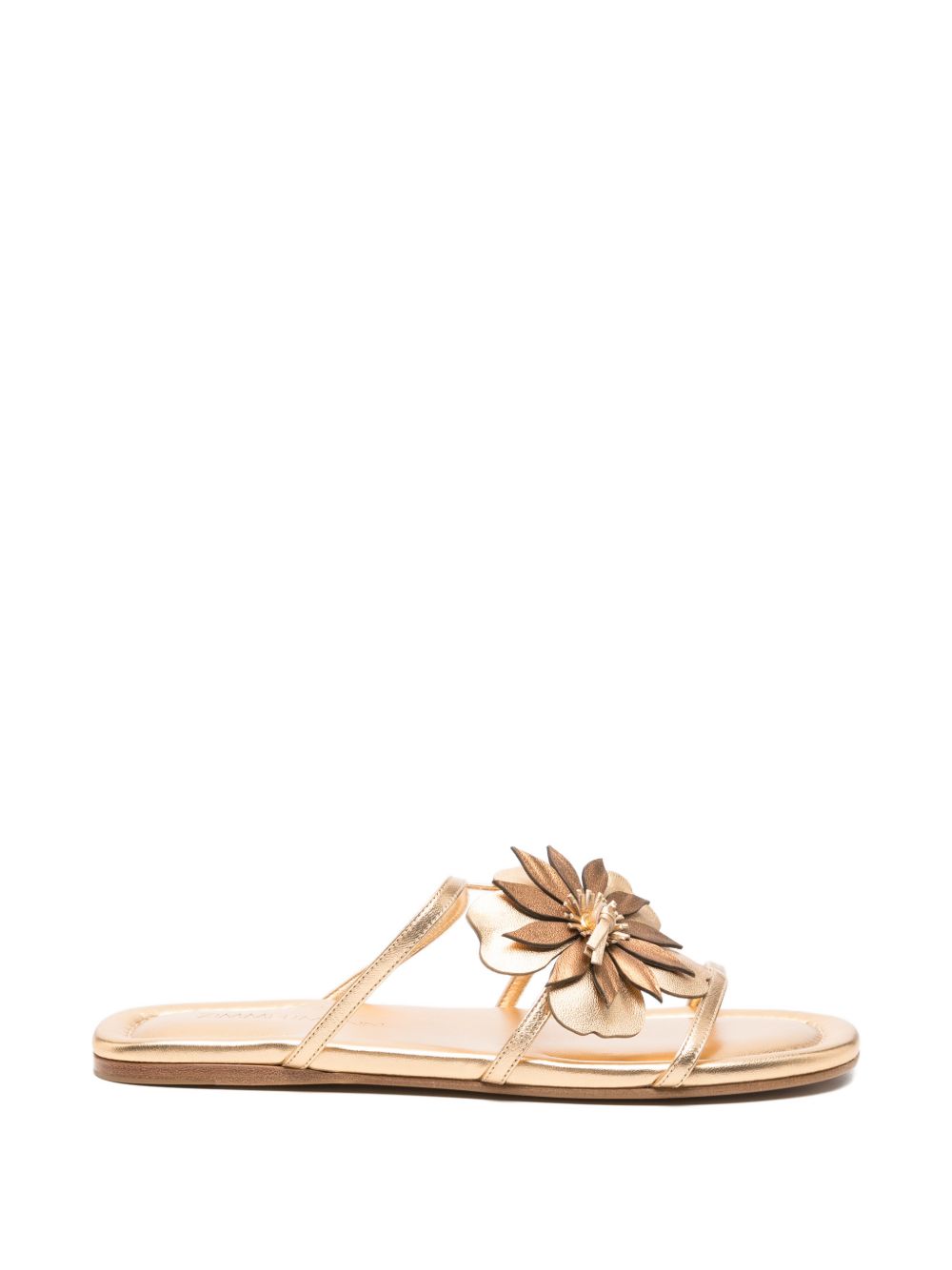 Zimmermann Women Belara Leather Slide Sandals ZIMMERMANN