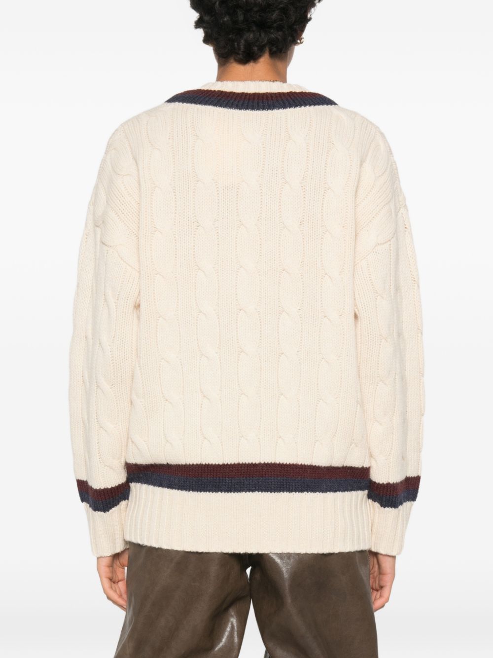 Zimmermann Women Valiant Wool V-Necked Jumper ZIMMERMANN