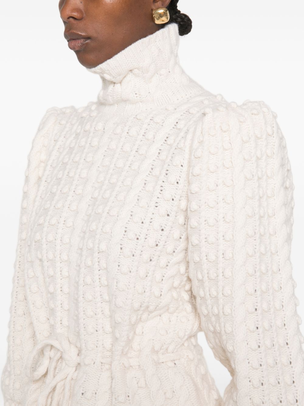 Zimmermann Women Valiant Wool Turtle-Neck Sweater ZIMMERMANN