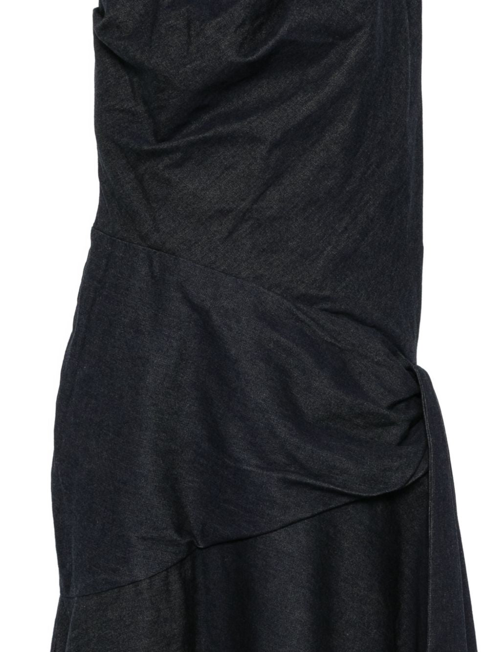 Zimmermann Women Valiant Denim Draped Dress ZIMMERMANN