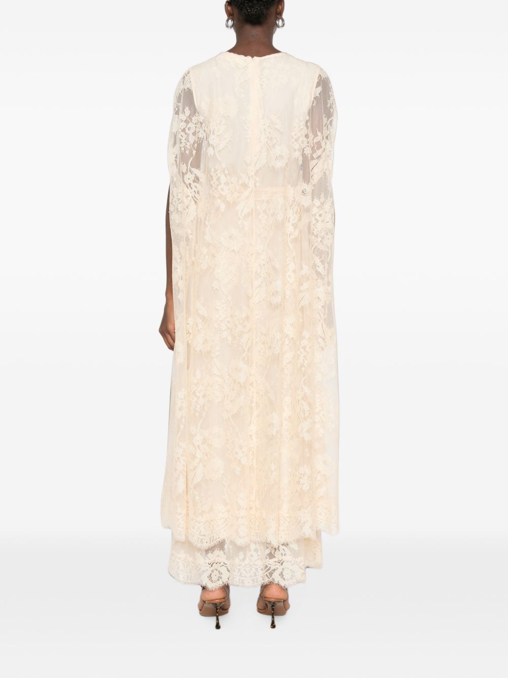 Zimmermann Women Valiant Laced Caped Dress ZIMMERMANN