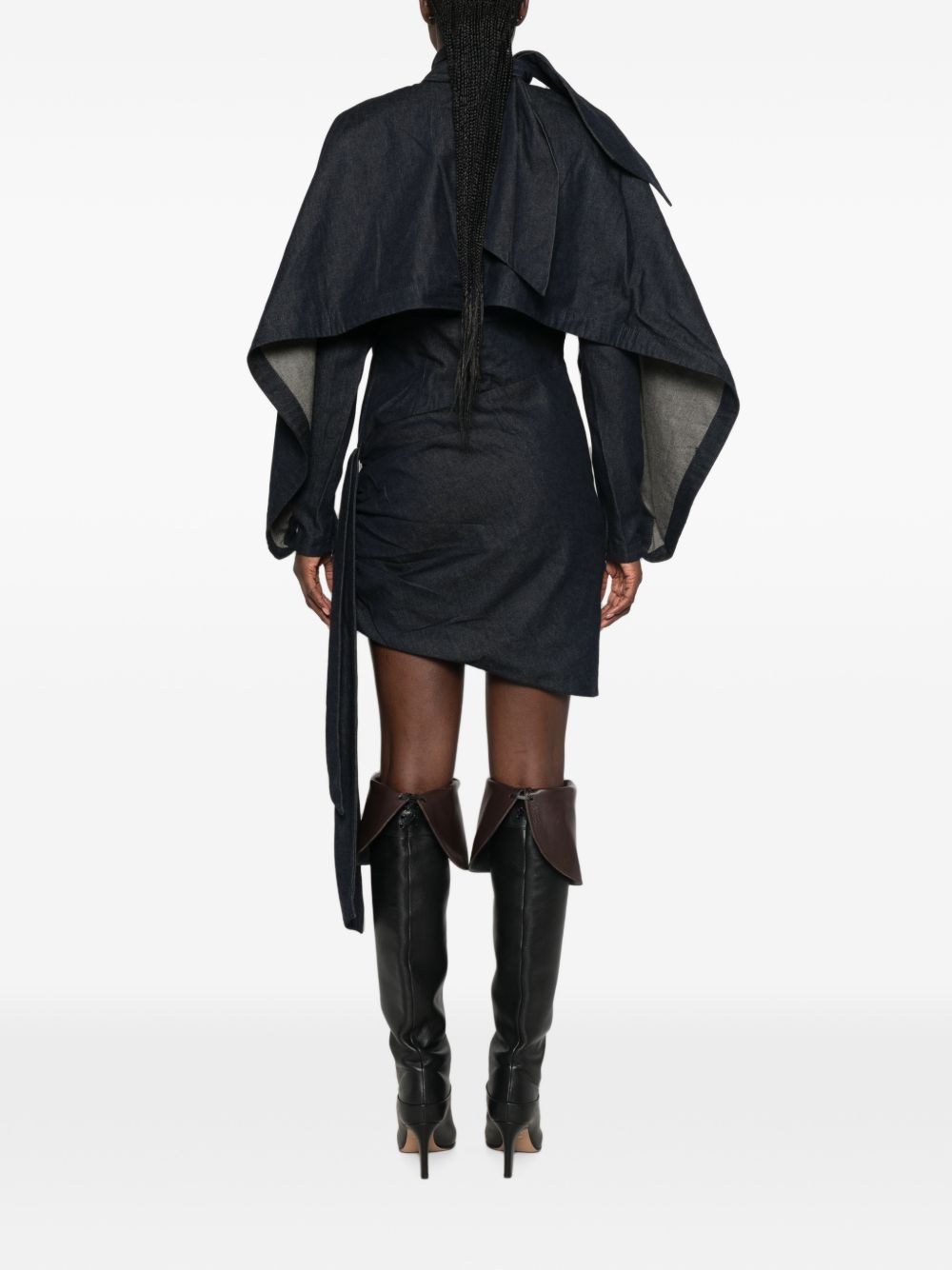 Zimmermann Women Valiant Denim Mini Dress ZIMMERMANN