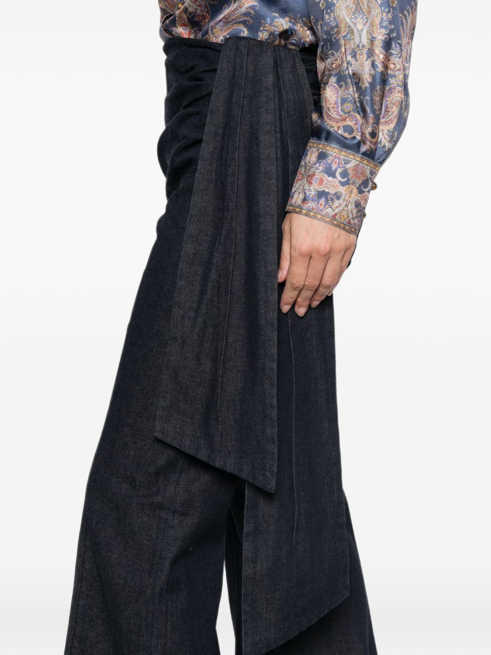 Zimmermann Women Valiant Flared Denim Jeans ZIMMERMANN
