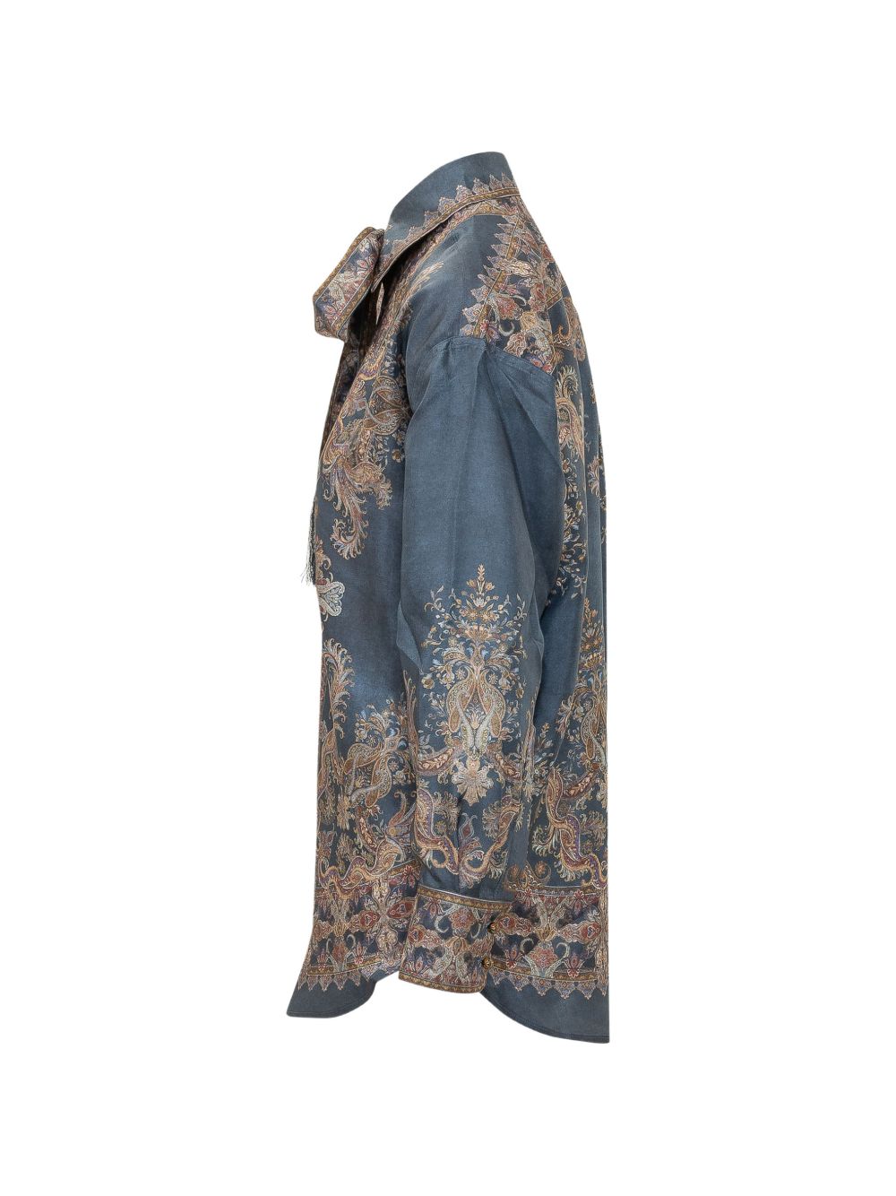 Zimmermann Women Valiant Printed Silk Shirt ZIMMERMANN