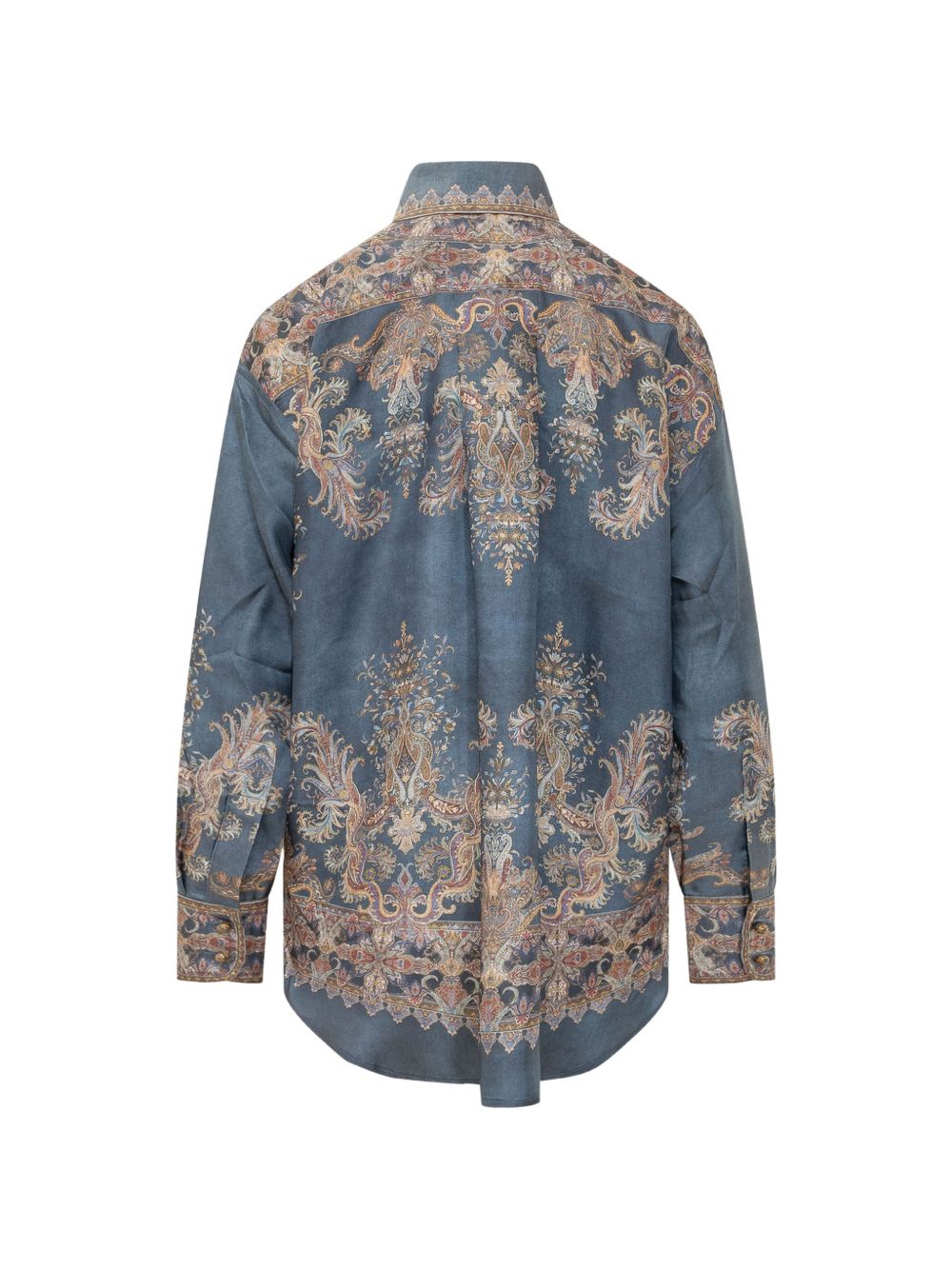 Zimmermann Women Valiant Printed Silk Shirt ZIMMERMANN