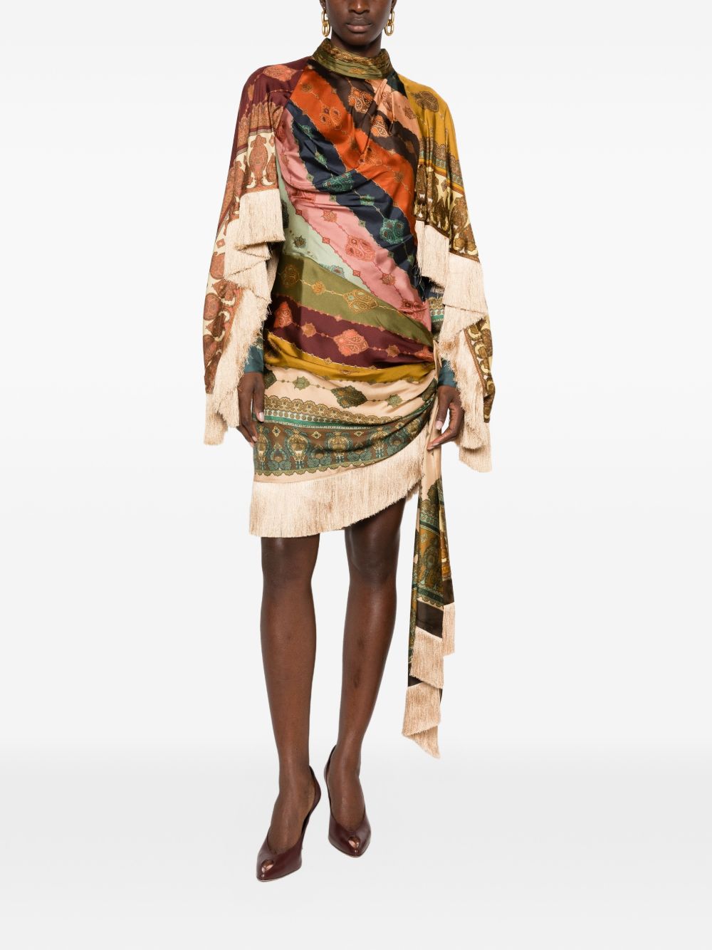 Zimmermann Women Valiant Silk Mini Dress ZIMMERMANN