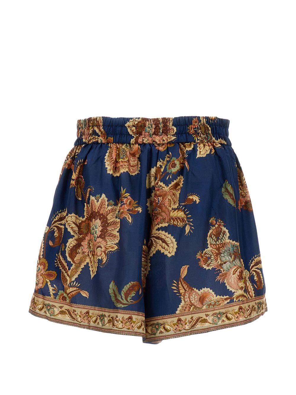 Zimmermann Women Aster Printed Silk Shorts ZIMMERMANN