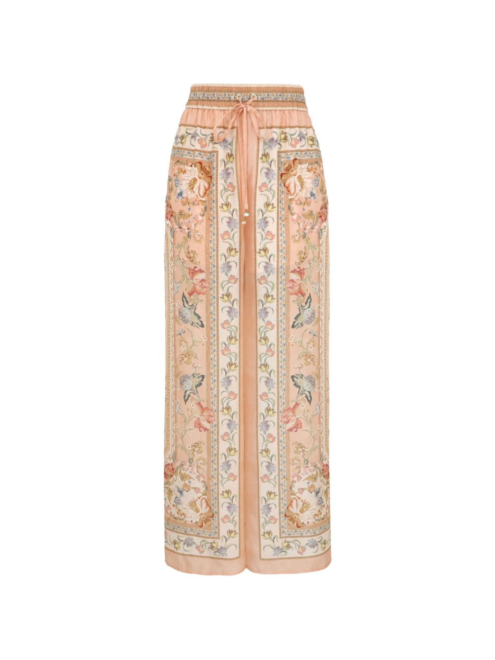Zimmermann Women Roselight Printed Silk Trousers