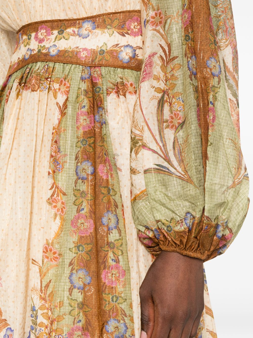 Zimmermann Women Indra Printed Maxi Dress ZIMMERMANN