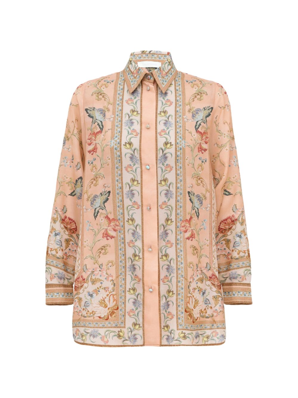 Zimmermann Women Roselight Silk Shirt ZIMMERMANN