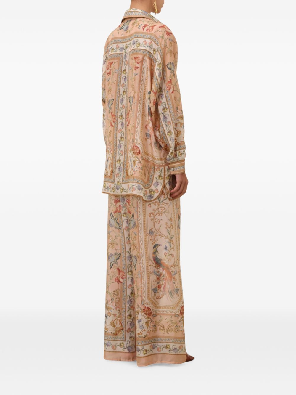 Zimmermann Women Roselight Silk Shirt ZIMMERMANN