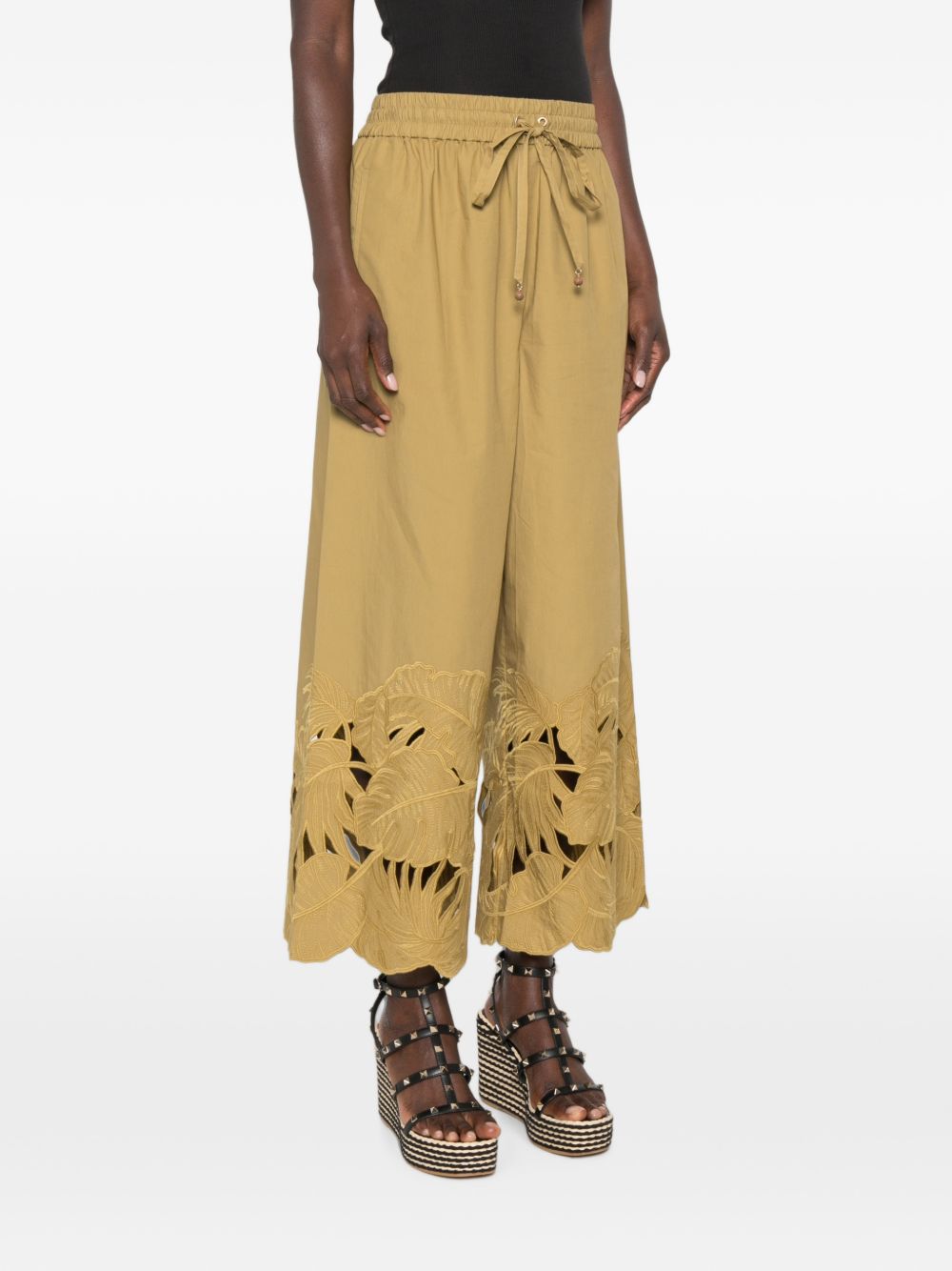 Zimmermann Women Mahon Cotton Trousers