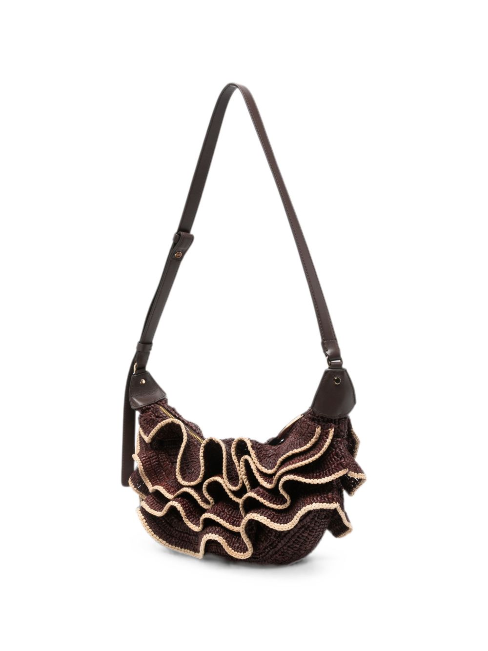 Zimmermann Women Goldentime Rafia Shoulder Bag ZIMMERMANN