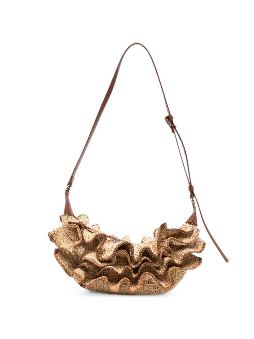 Zimmermann Women Goldentime Rafia Shoulder Bag ZIMMERMANN