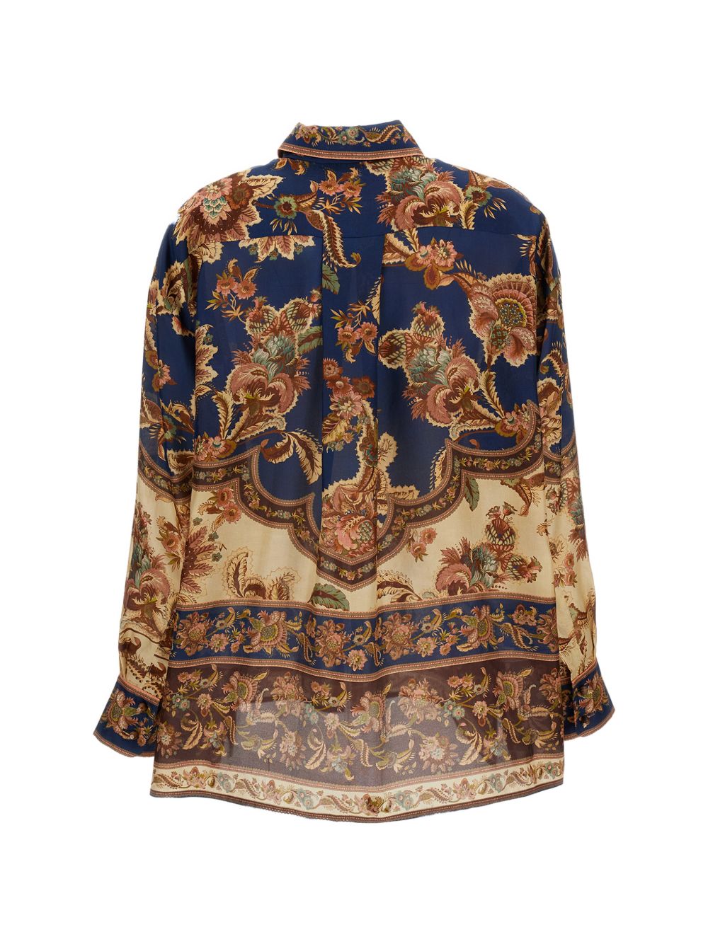 Zimmermann Women Aster Printed Silk Shirt ZIMMERMANN