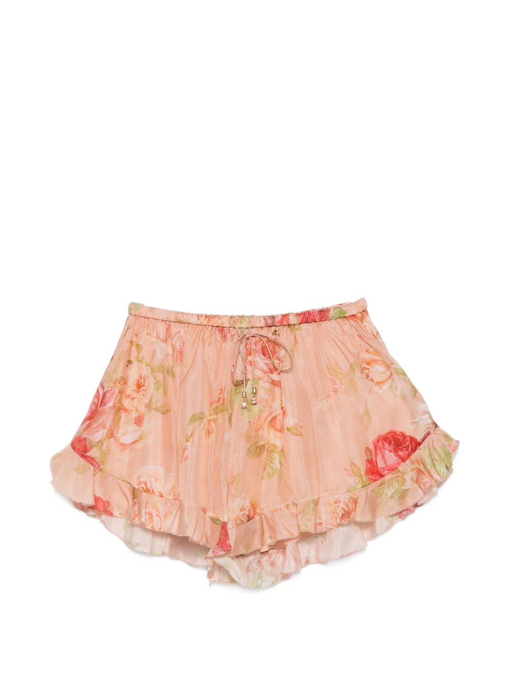 Zimmermann Women Roseligh Silk Shorts ZIMMERMANN