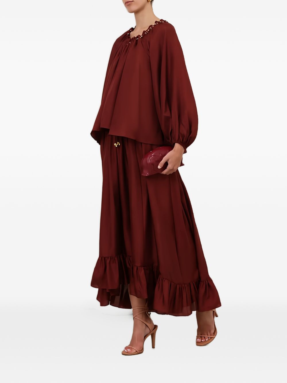 Zimmermann Women Aster Silk Blouse ZIMMERMANN