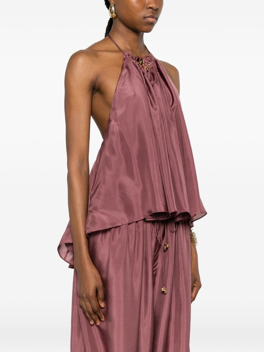 Zimmermann Women Aster Silk Top ZIMMERMANN