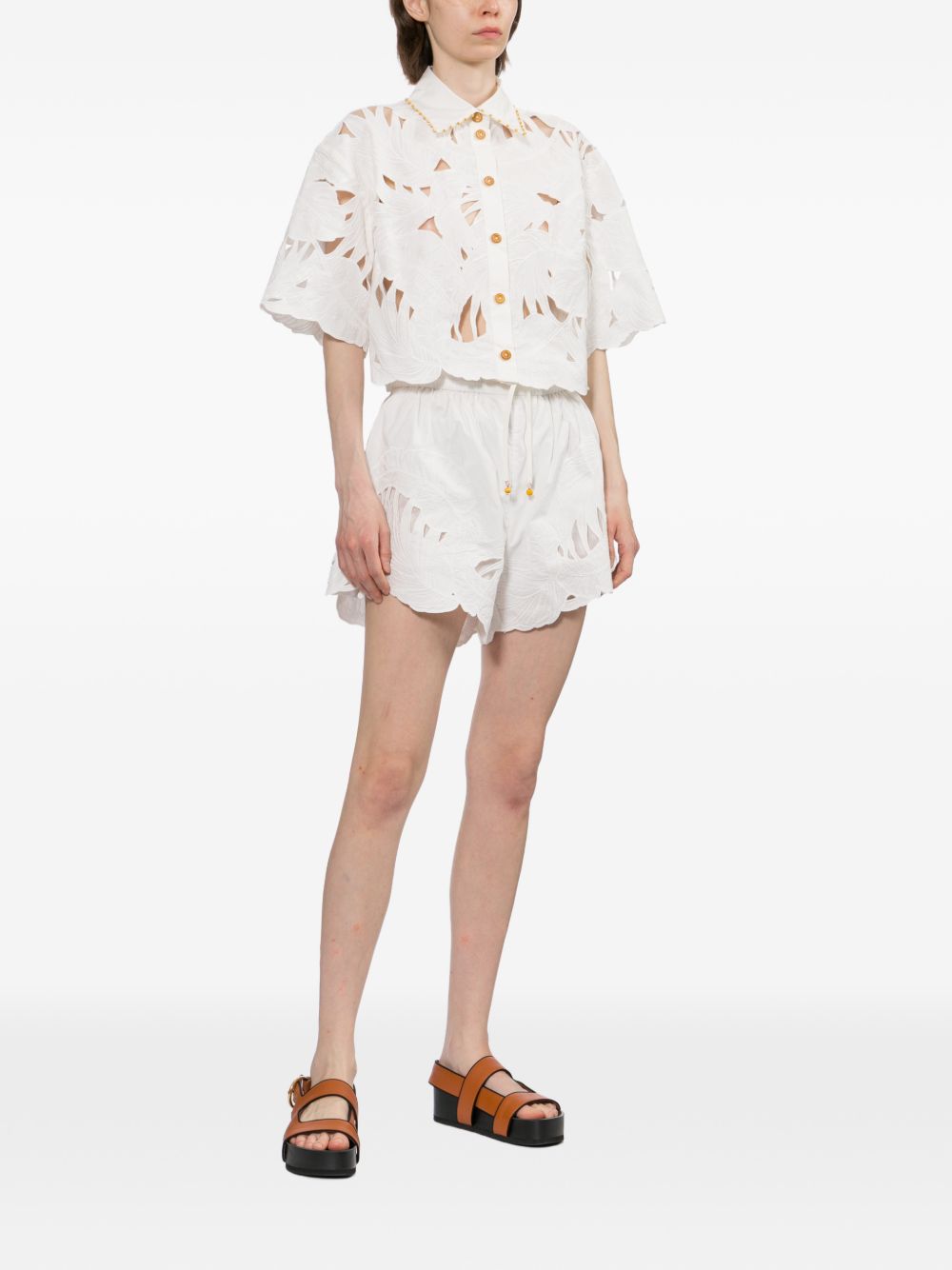 Zimmermann Women Mahon Cotton Short ZIMMERMANN