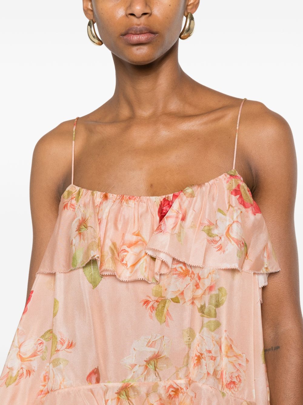 Zimmermann Women Roselight Silk Top ZIMMERMANN