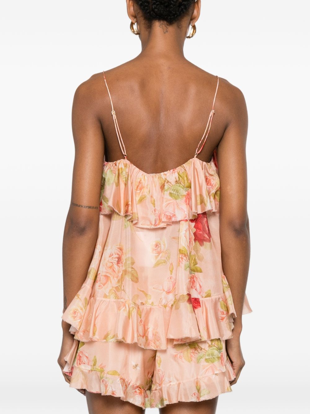 Zimmermann Women Roselight Silk Top ZIMMERMANN