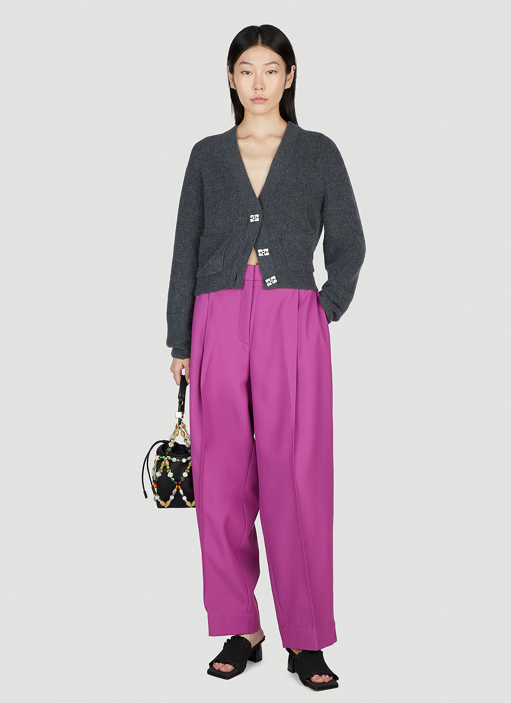 Ganni Women Suiting Pants GANNI
