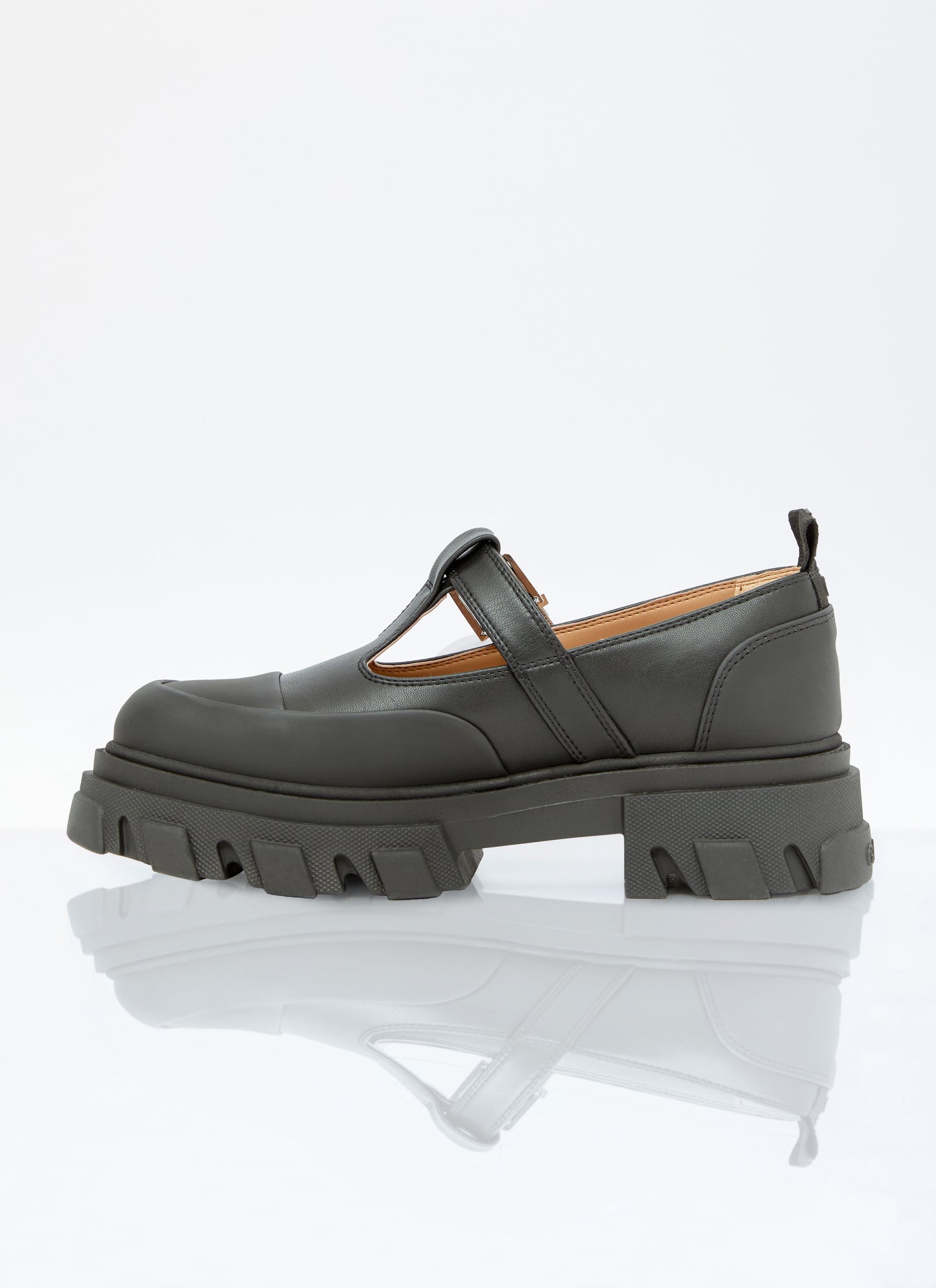 Ganni Women Cleated Mary-Jane Shoes GANNI