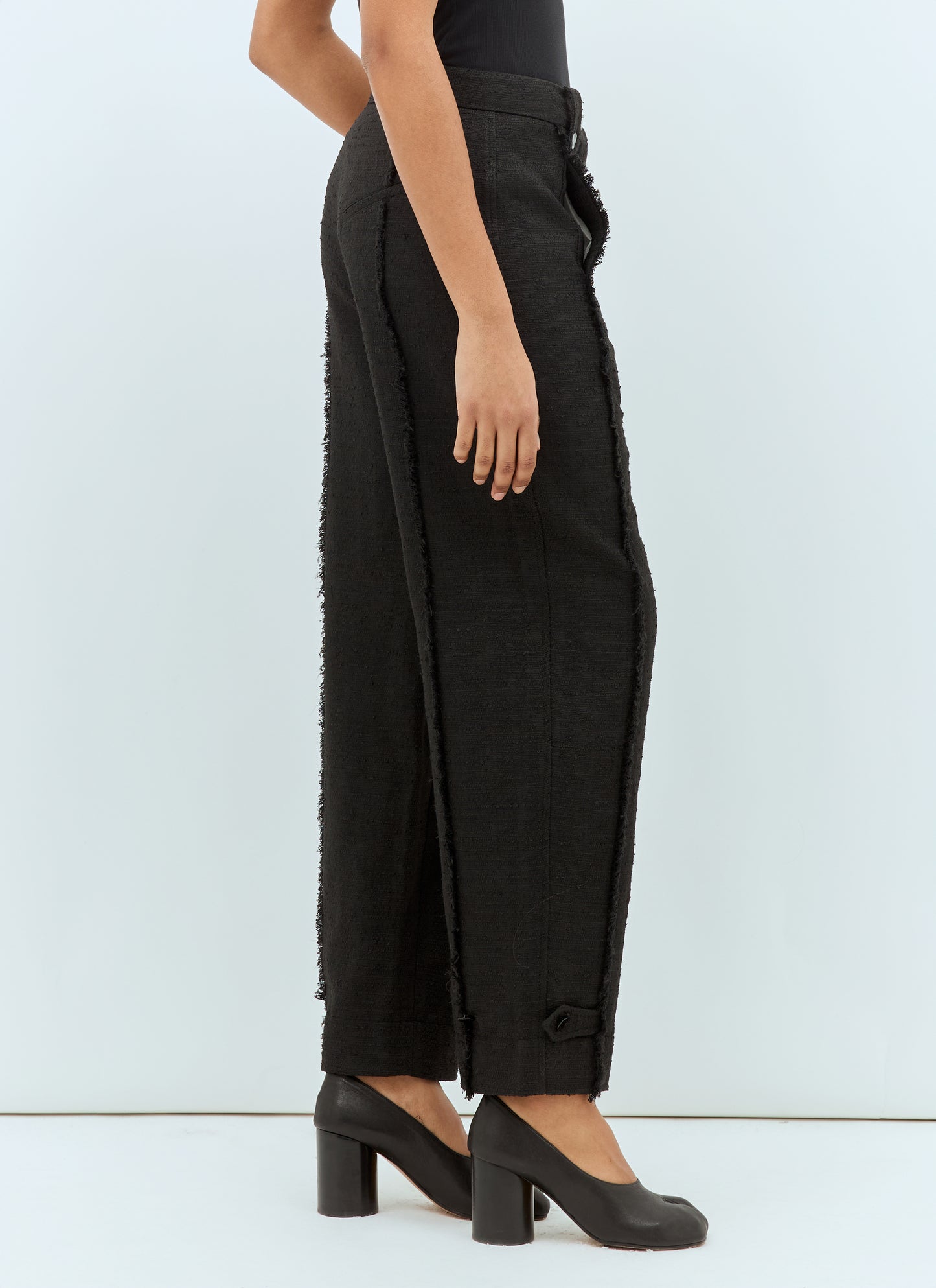 Ganni Women Tweed Suiting Pants GANNI