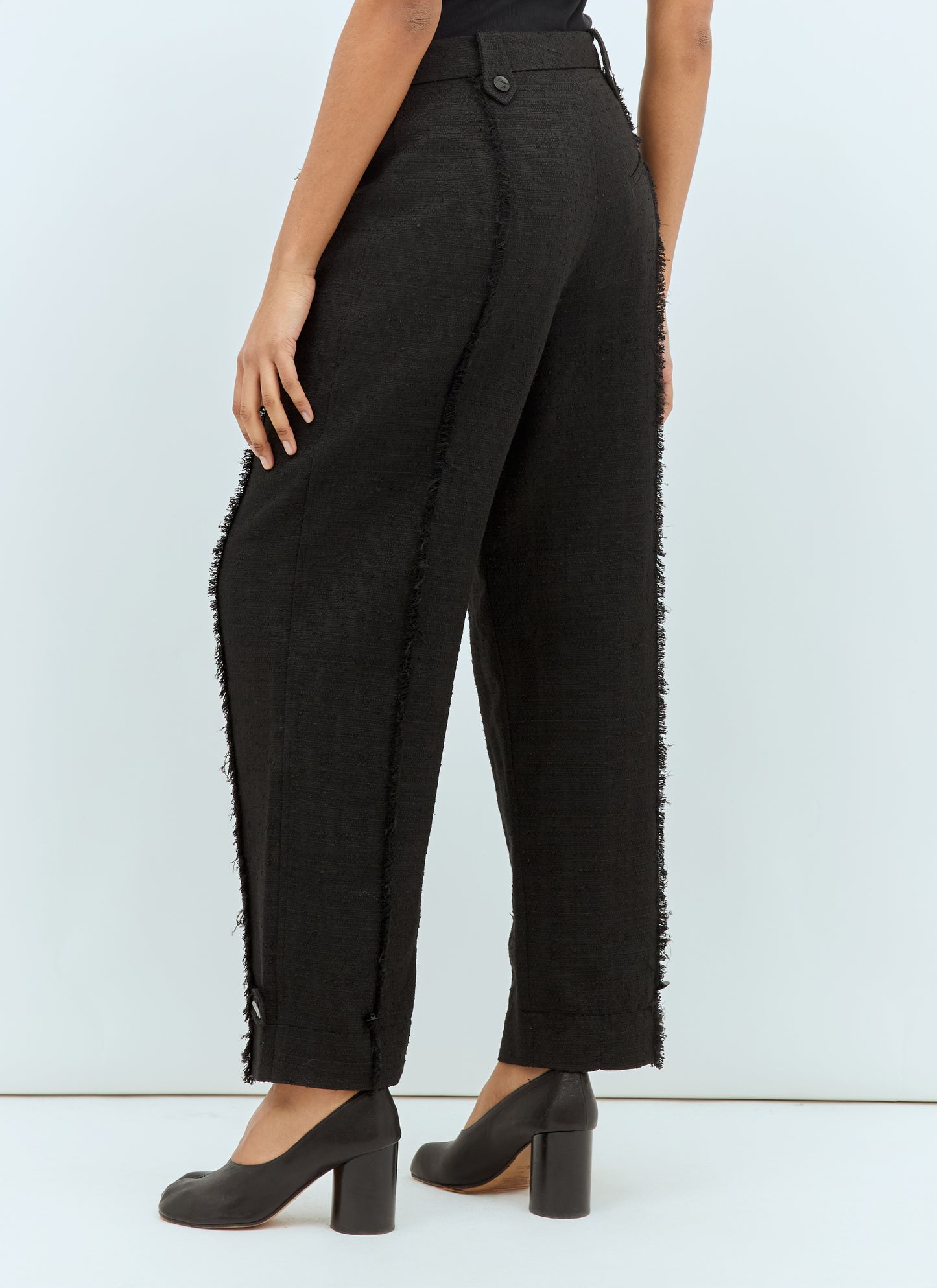 Ganni Women Tweed Suiting Pants GANNI