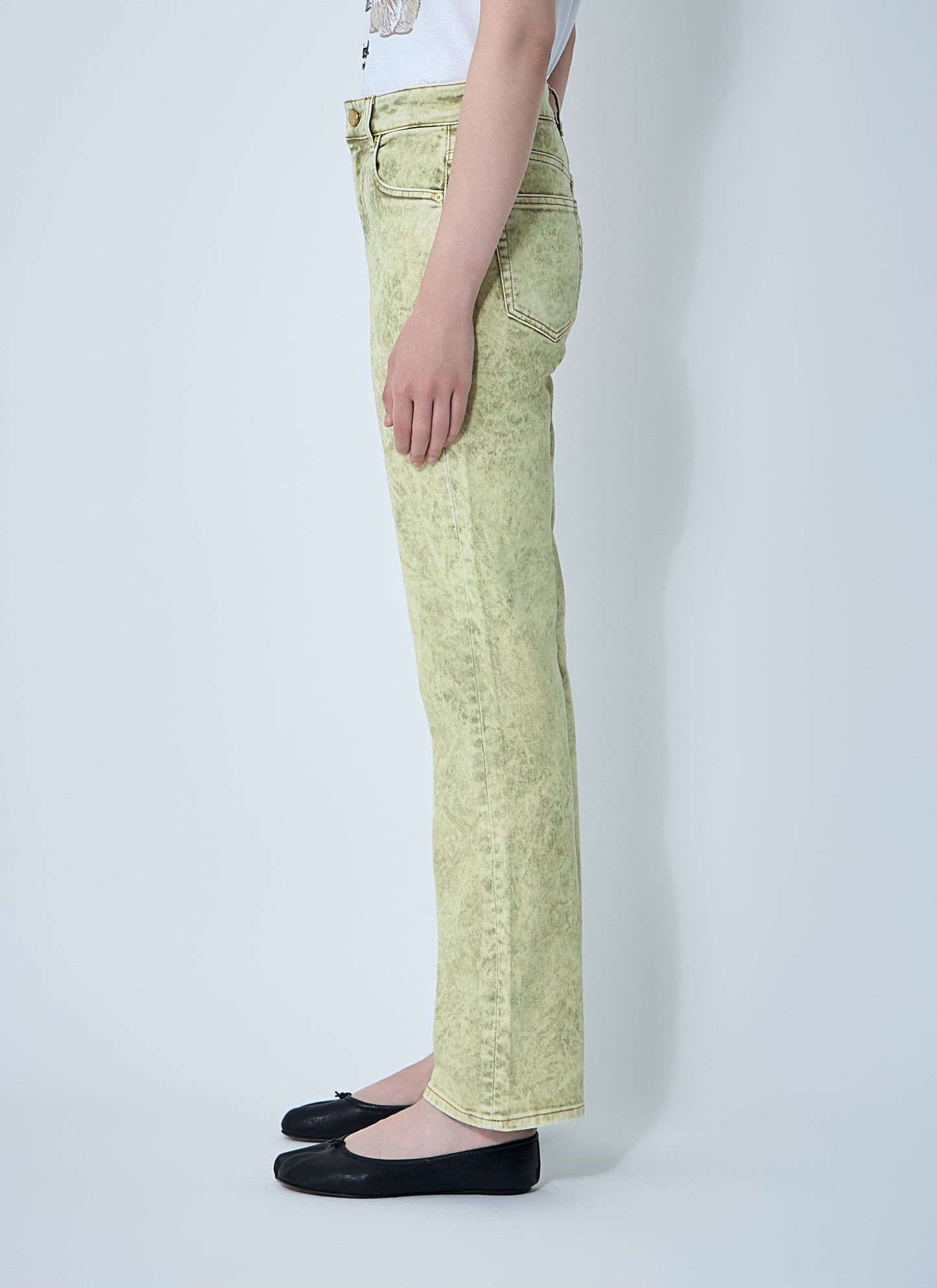 Ganni Women Foil Overdyed Jeans GANNI