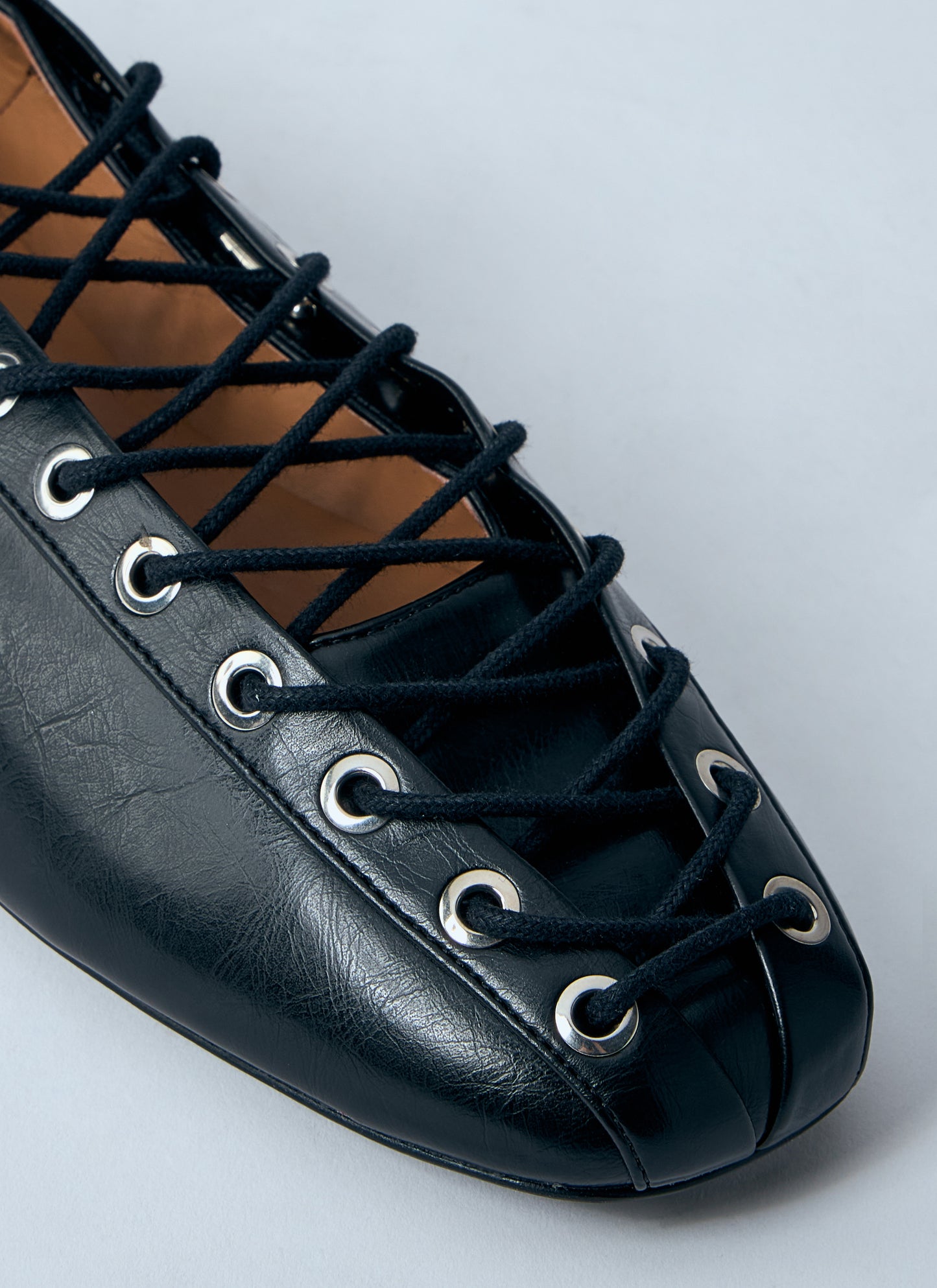 Ganni Women Oleatex Ballerina Flats GANNI