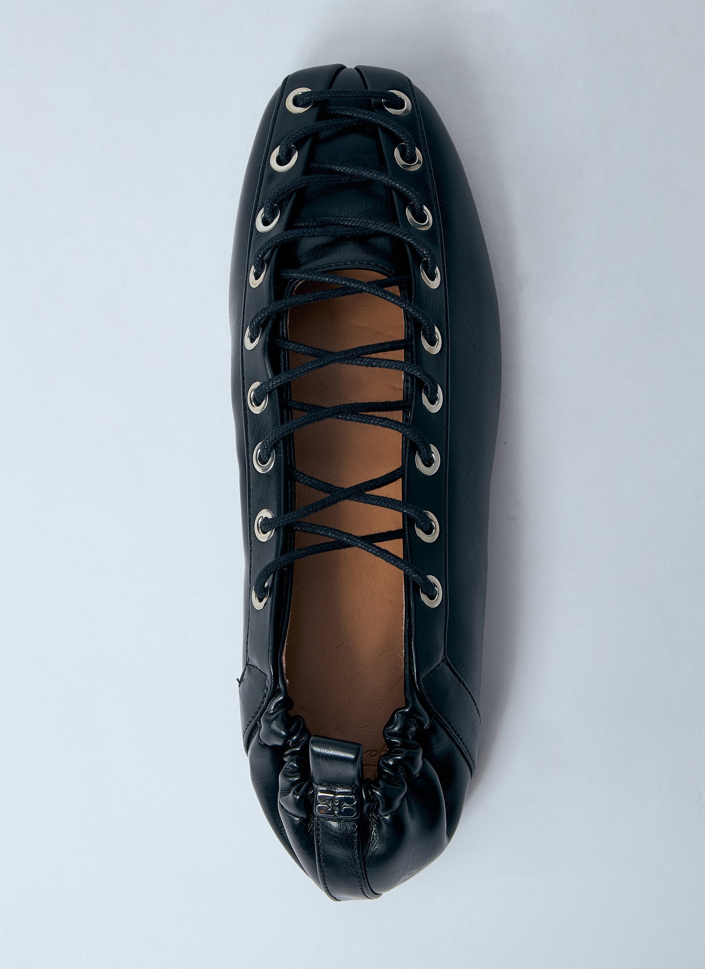 Ganni Women Oleatex Ballerina Flats GANNI