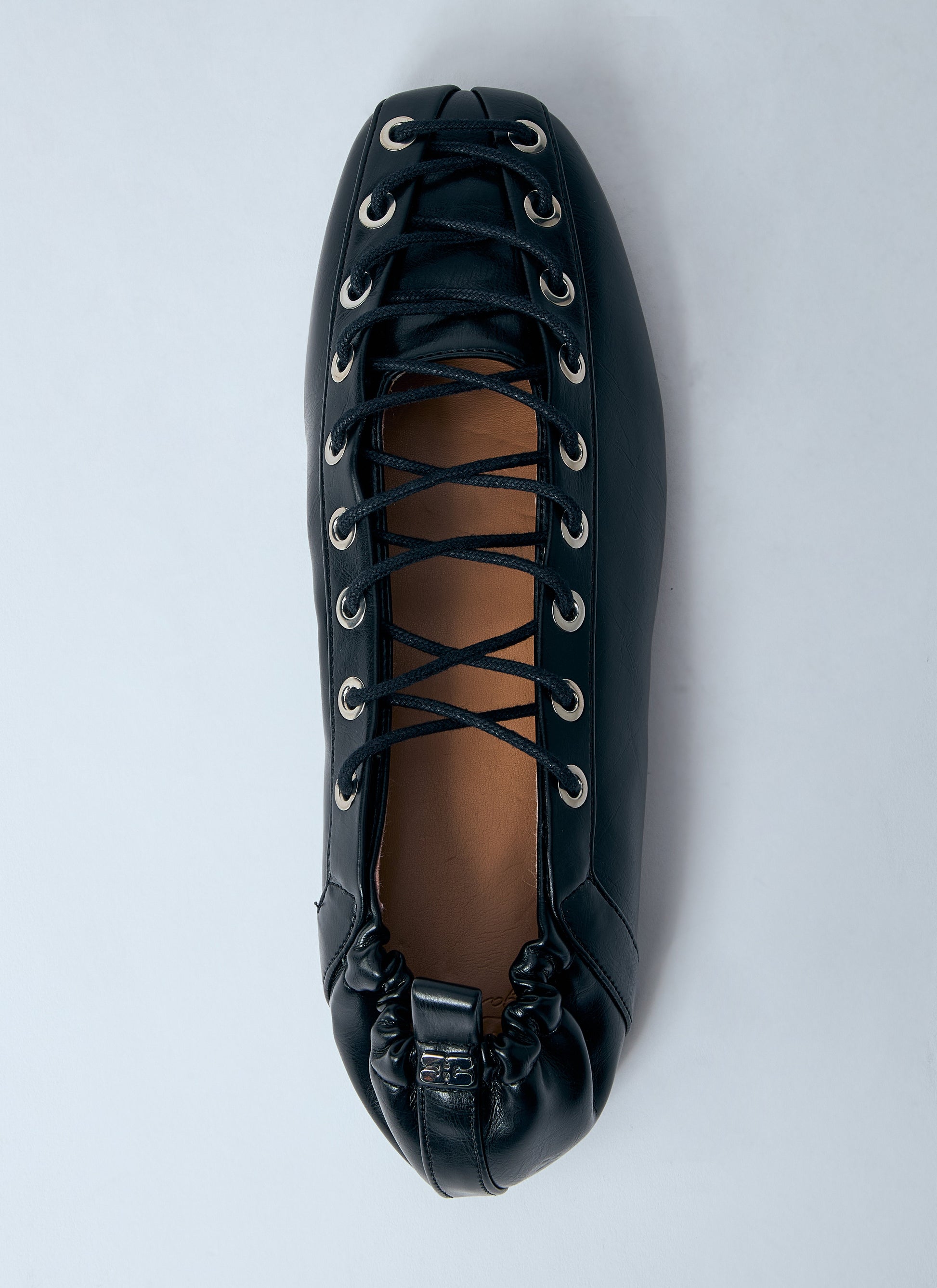 Ganni Women Oleatex Ballerina Flats GANNI