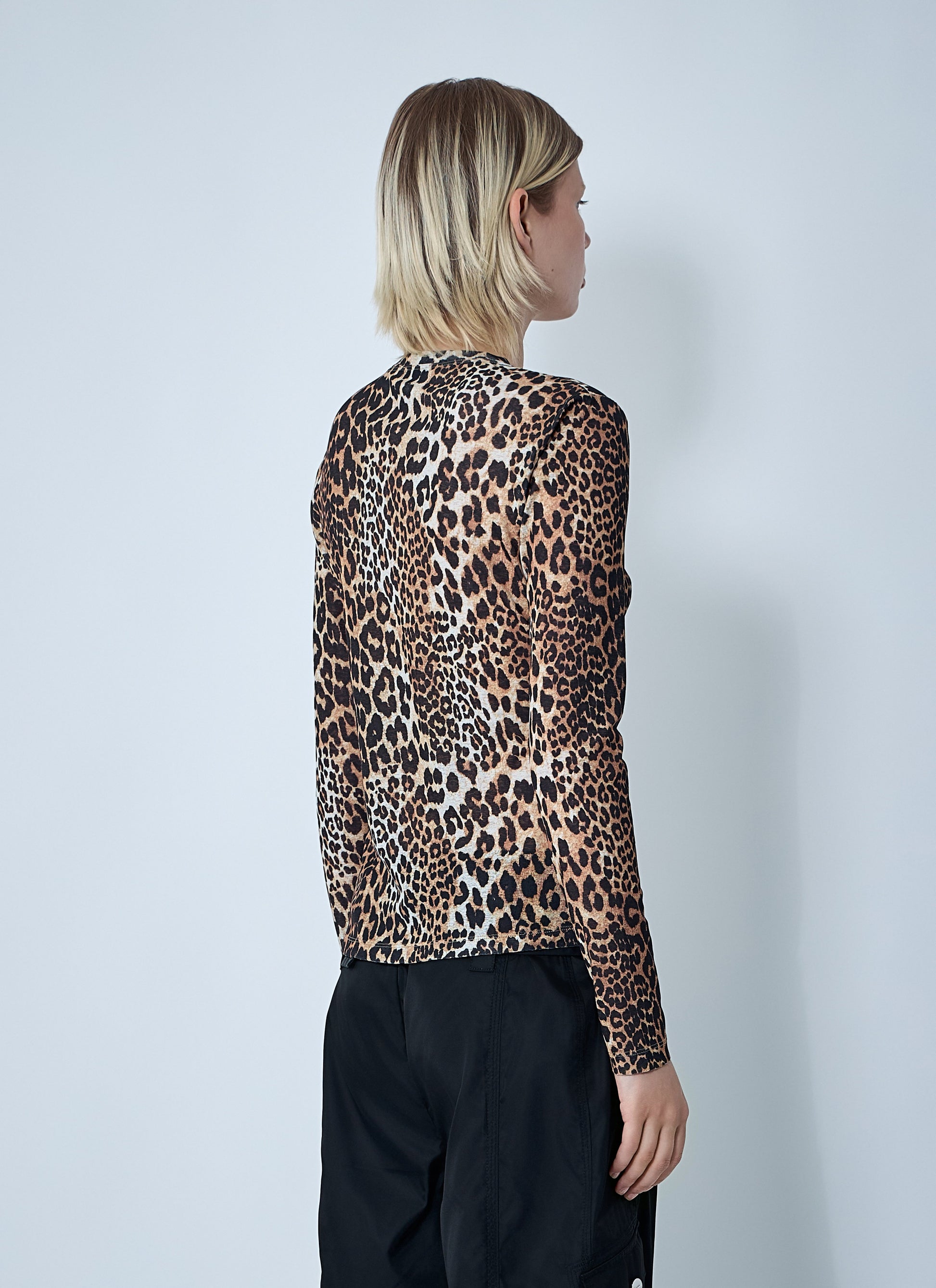 Ganni Women Mesh Top GANNI