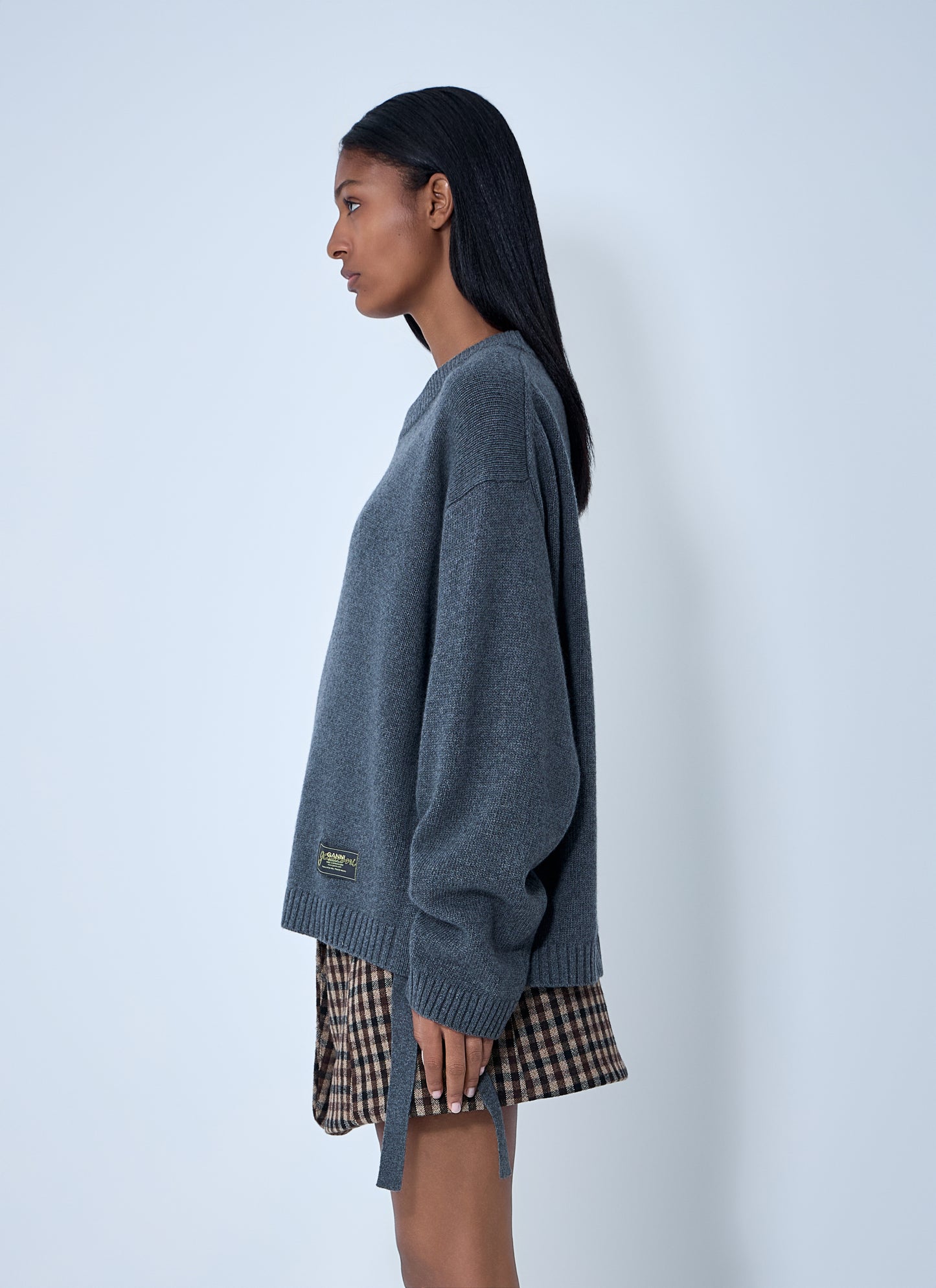 Ganni Women Wool-Blend Sweater GANNI