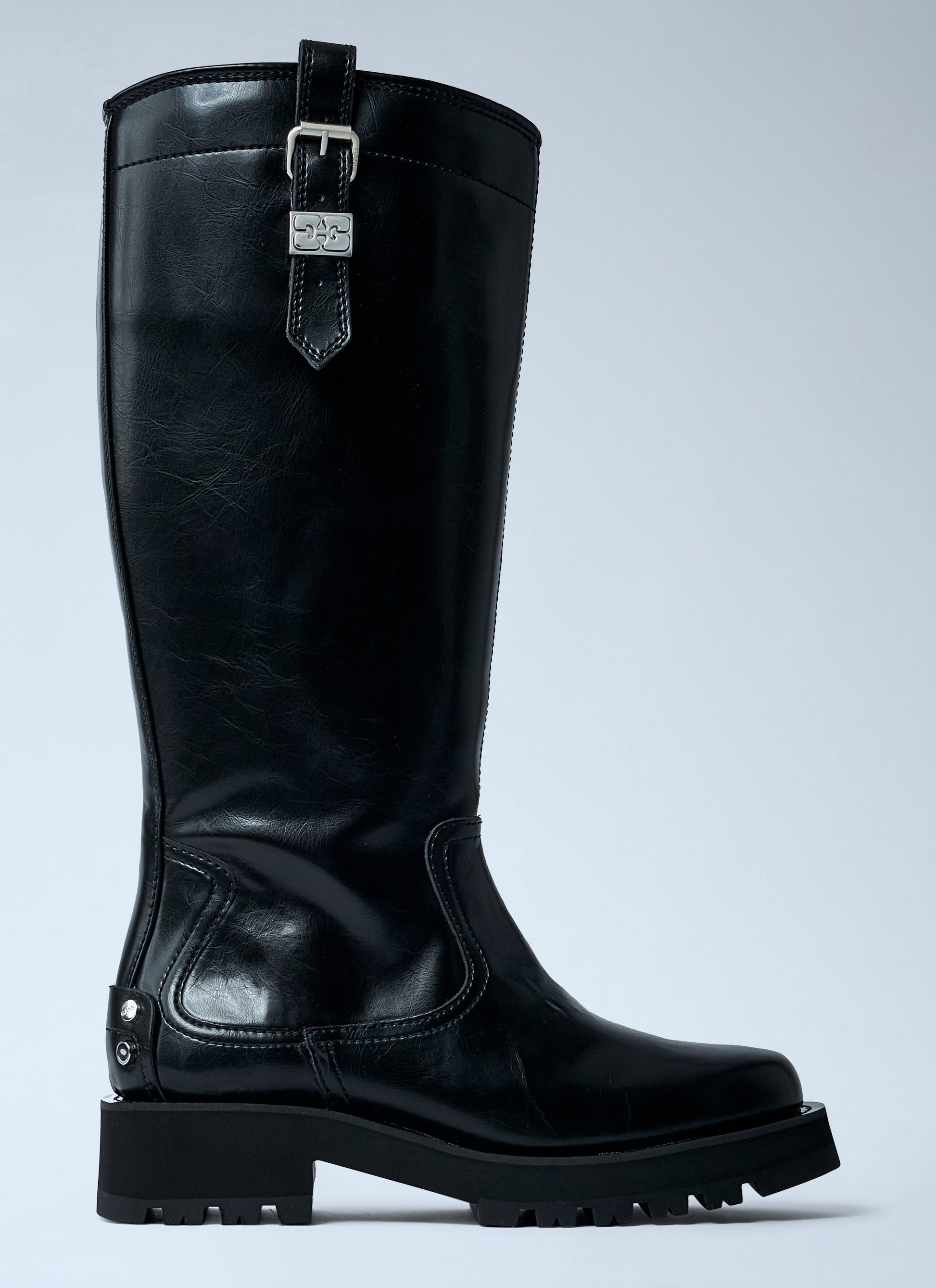 Ganni Women Studs High Boots GANNI