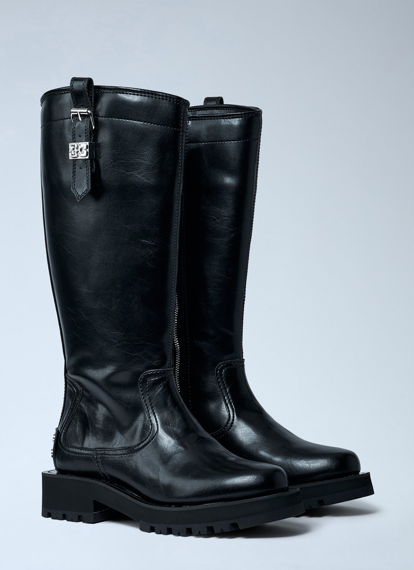 Ganni Women Studs High Boots GANNI