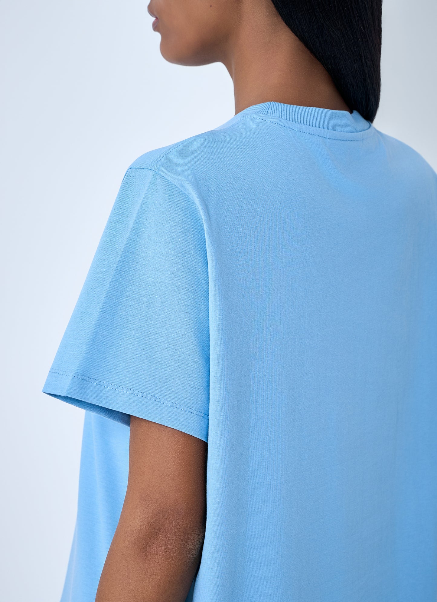Ganni Women Logo Motif T-Shirt GANNI