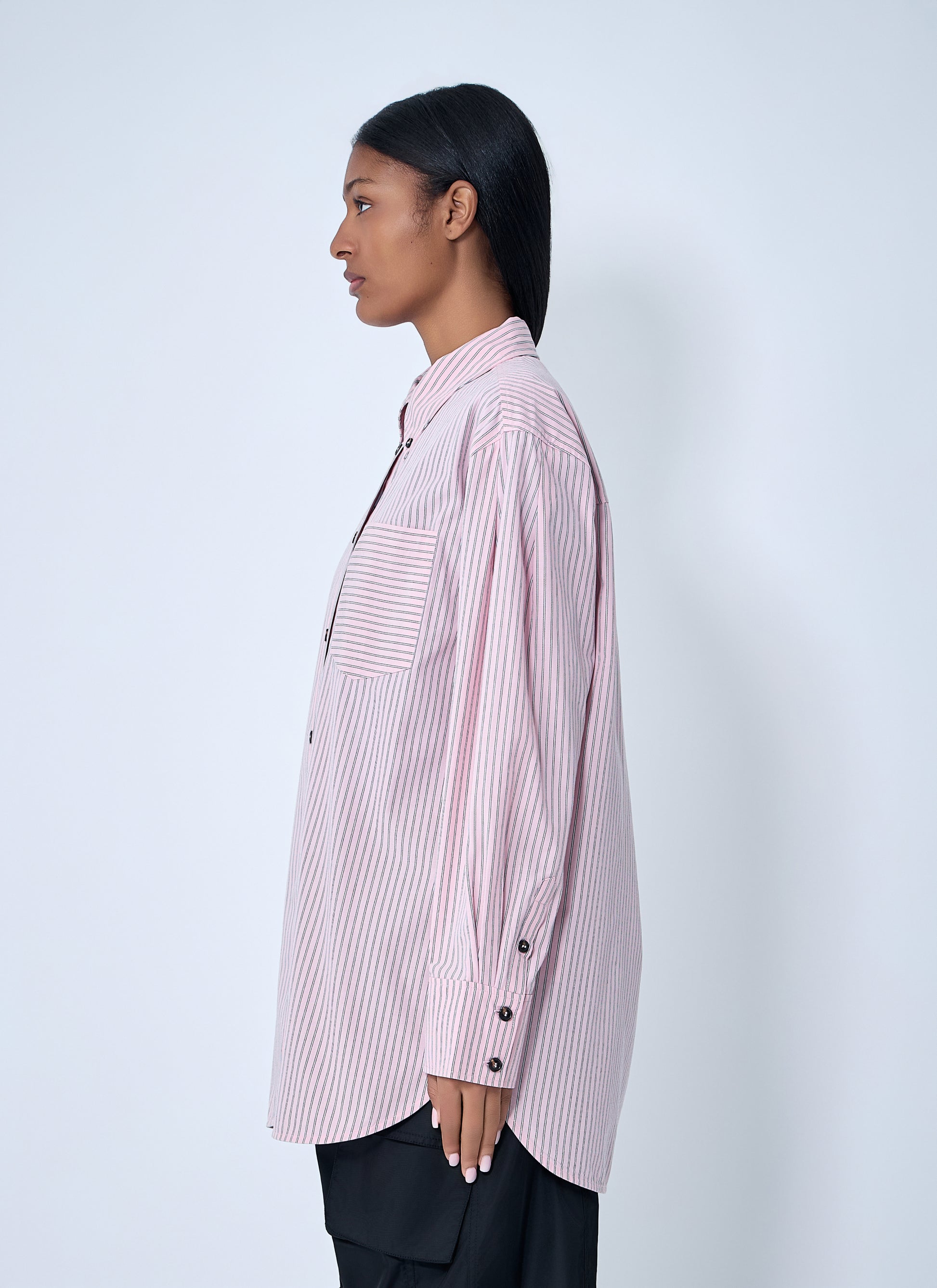 Ganni Women Stripe Shirt GANNI