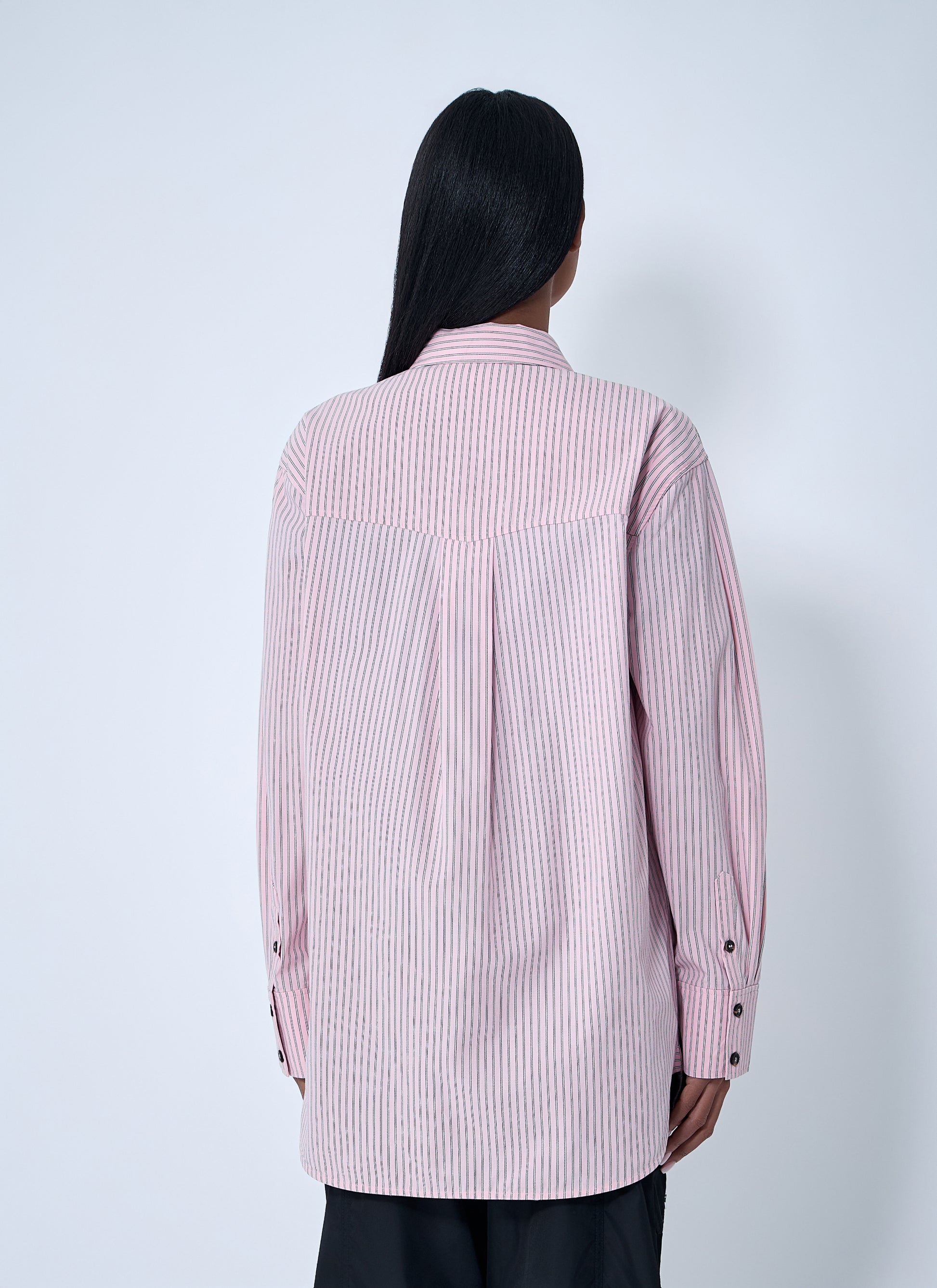 Ganni Women Stripe Shirt GANNI