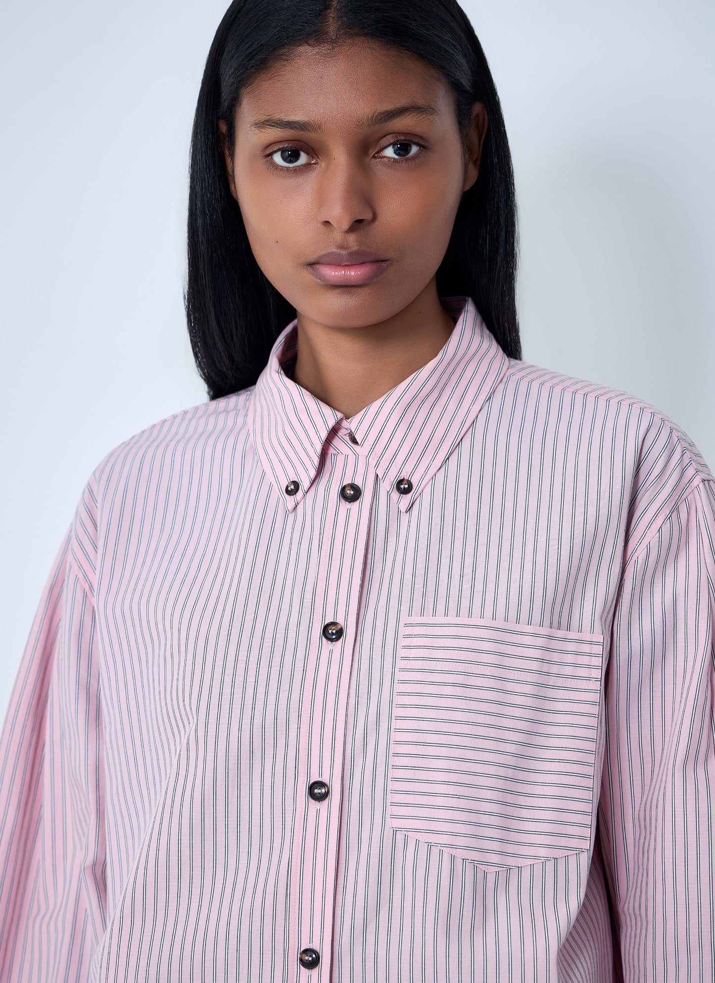 Ganni Women Stripe Shirt GANNI