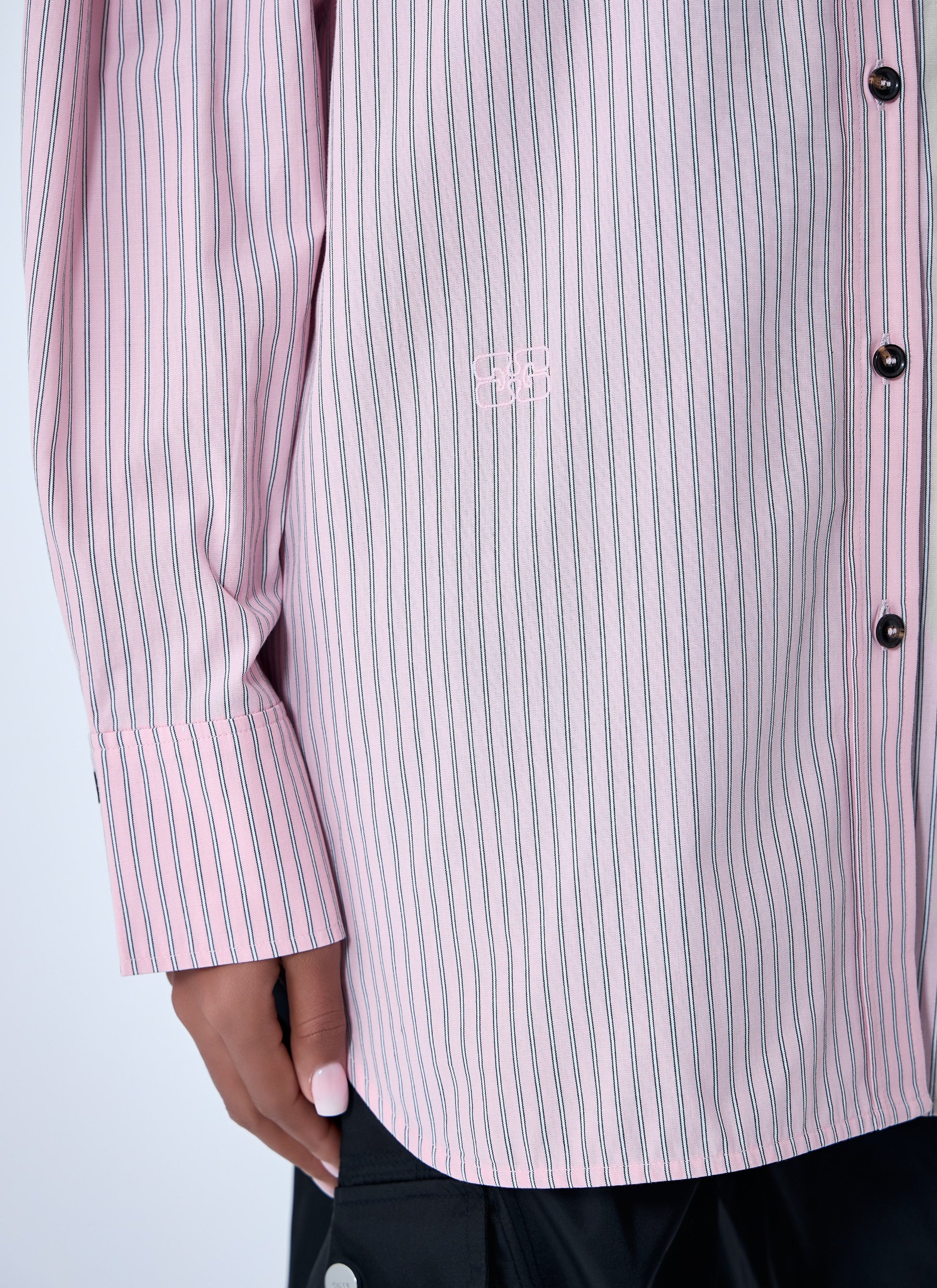 Ganni Women Stripe Shirt GANNI