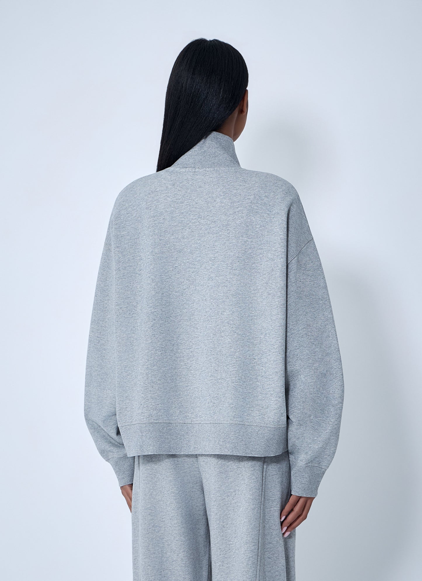 Ganni Women Half-Zip Sweatshirt GANNI