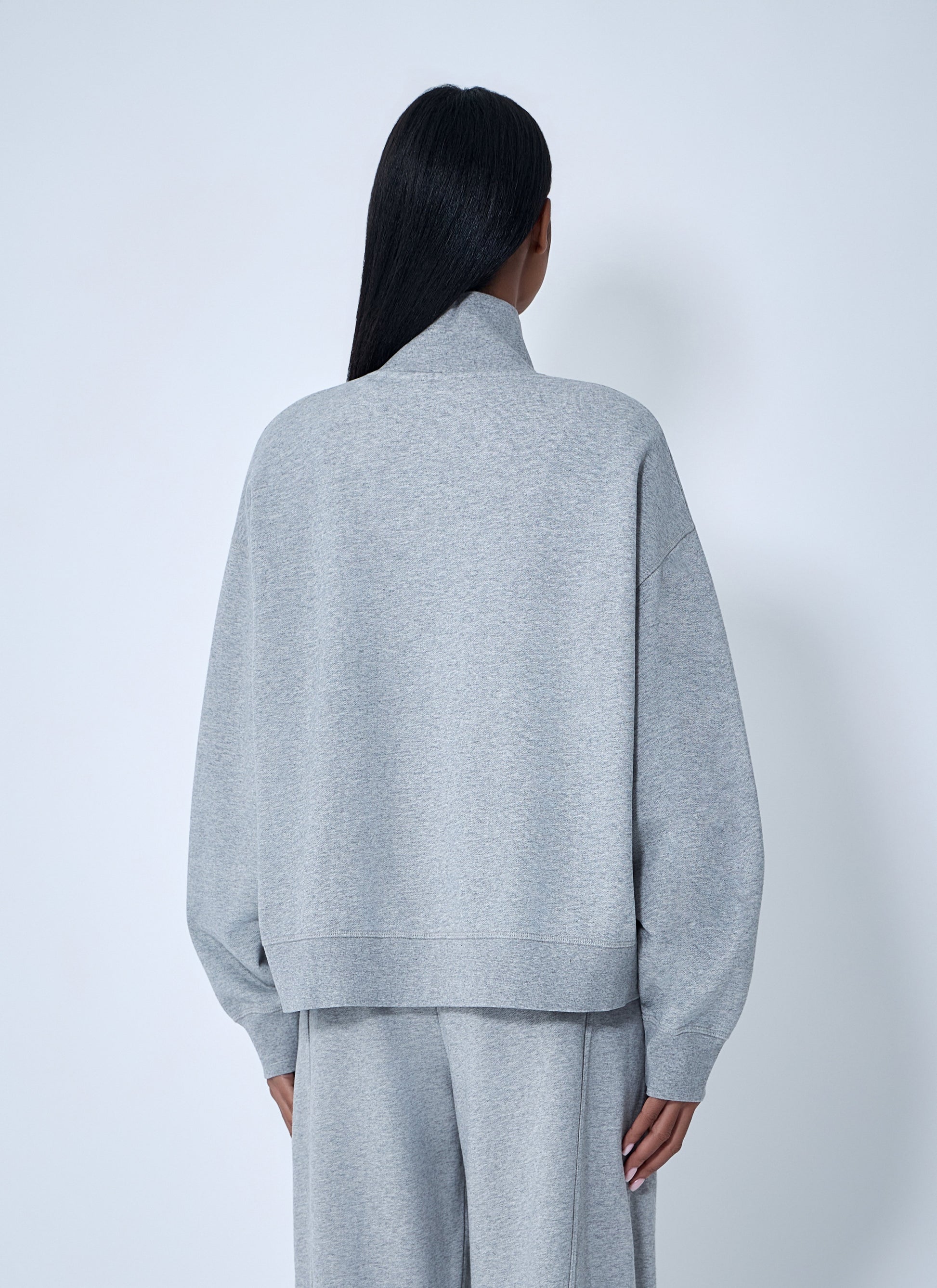 Ganni Women Half-Zip Sweatshirt GANNI