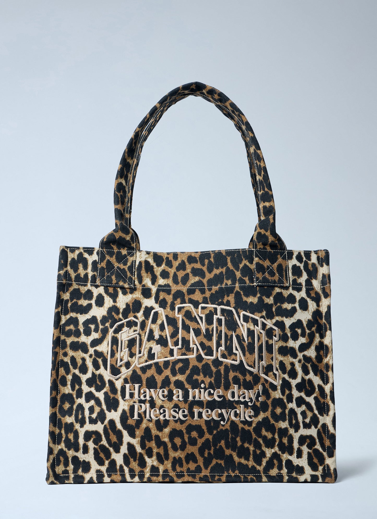 Ganni Women Large Easy Shopper Tote Bag GANNI