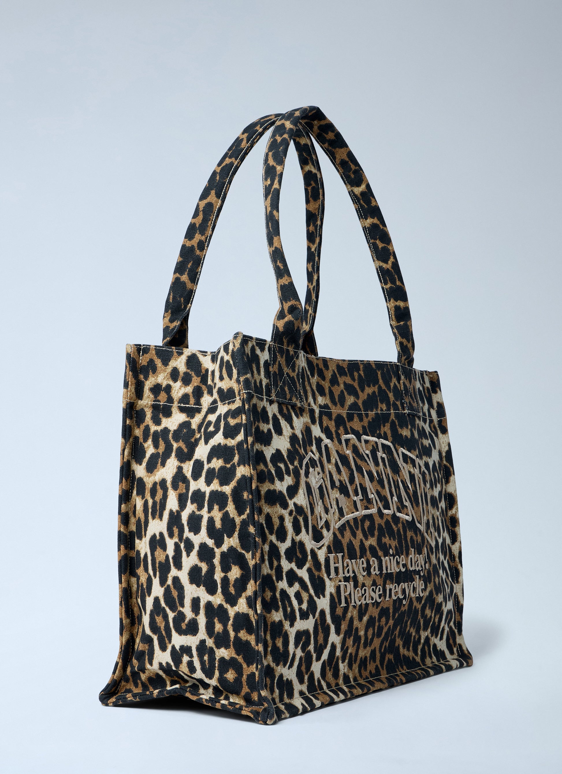 Ganni Women Large Easy Shopper Tote Bag GANNI