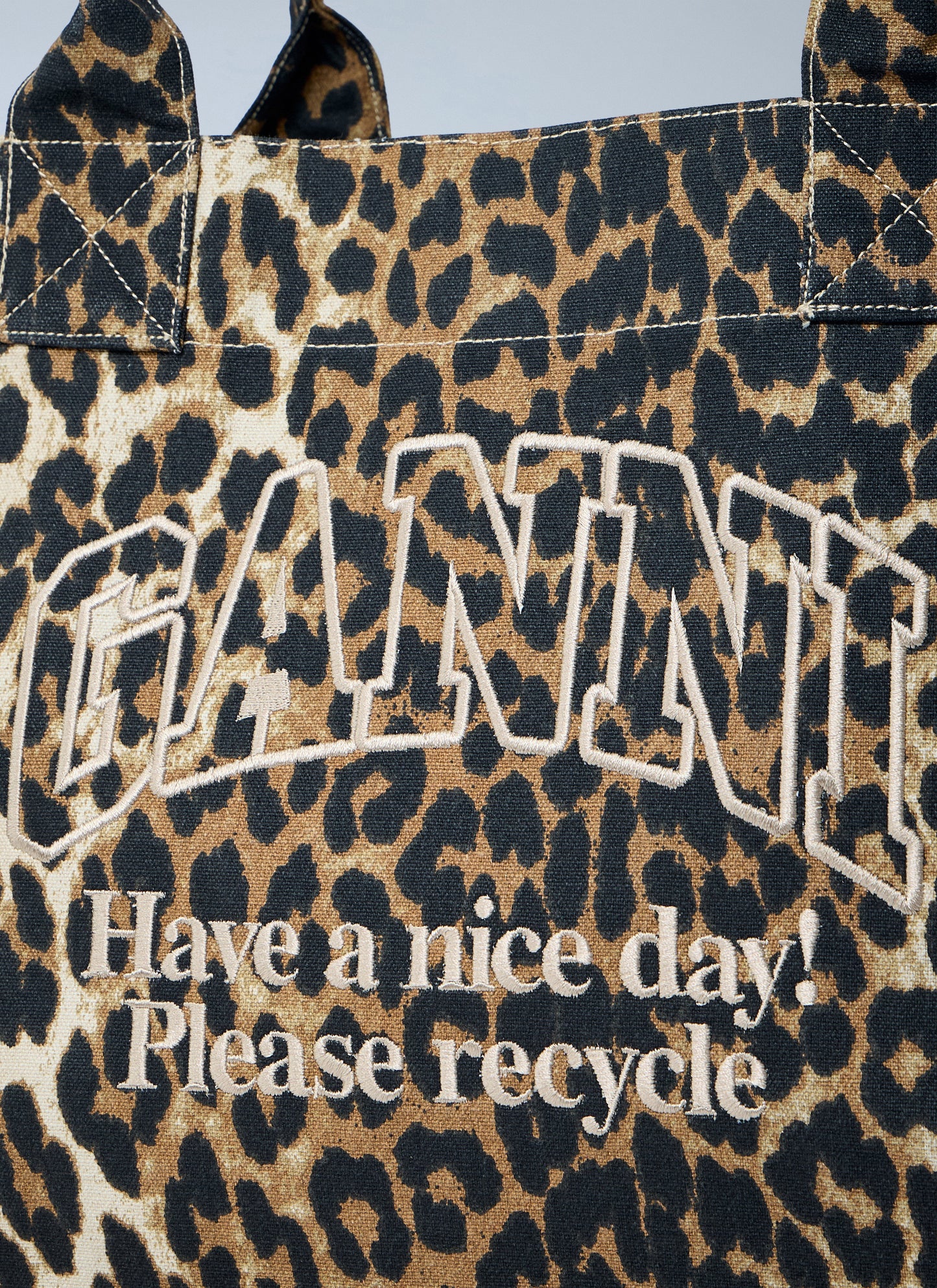Ganni Women Large Easy Shopper Tote Bag GANNI